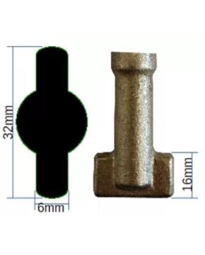 Cover Up Key - Flat Tip