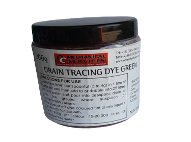 Drain Tracing Dye
